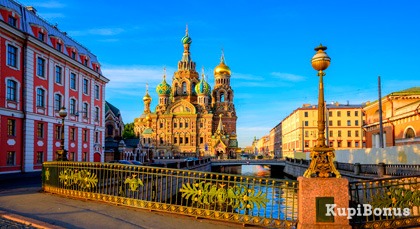 Отдых в Санкт-Петербурге со скидкой от КупиБонус
